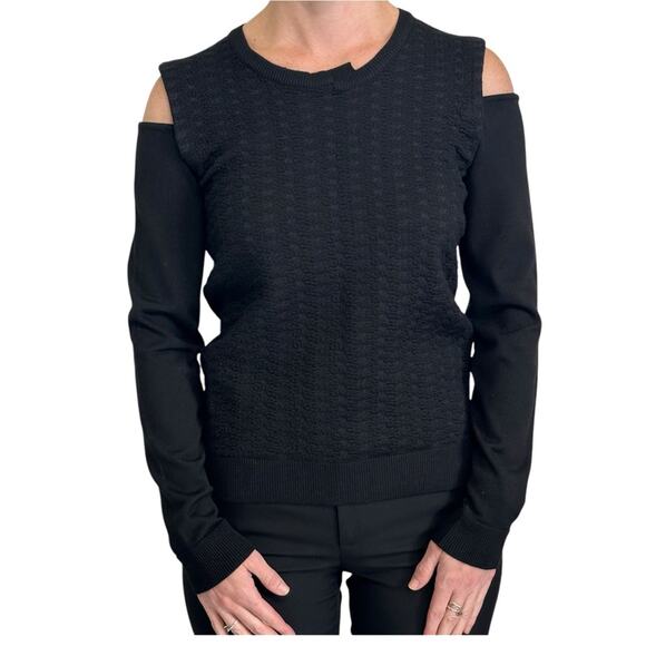 Piece d’Anarchive Wool Sweater Midnight Blue Removable Sleeves size XS - Picture 1 of 14
